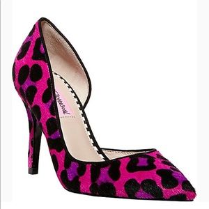 Betsey Johnson Camo Pumps